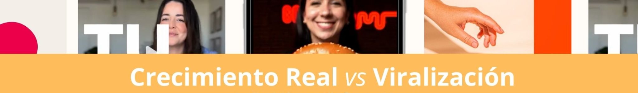 Crecimiento Real vs. Viralización